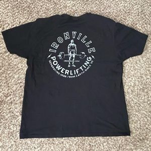 Ironville powerlifting shirt